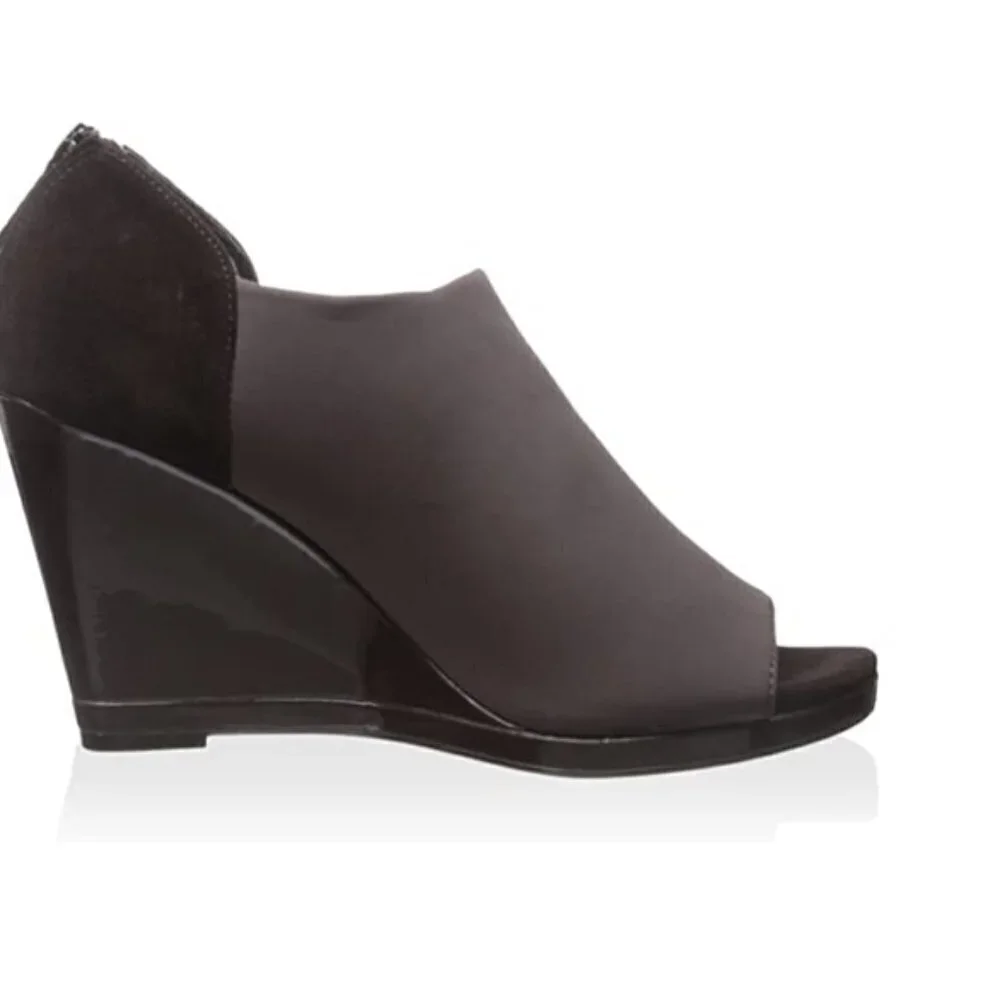 Donald J Pliner Hanna Open Toe Wedge Bootie 6.5